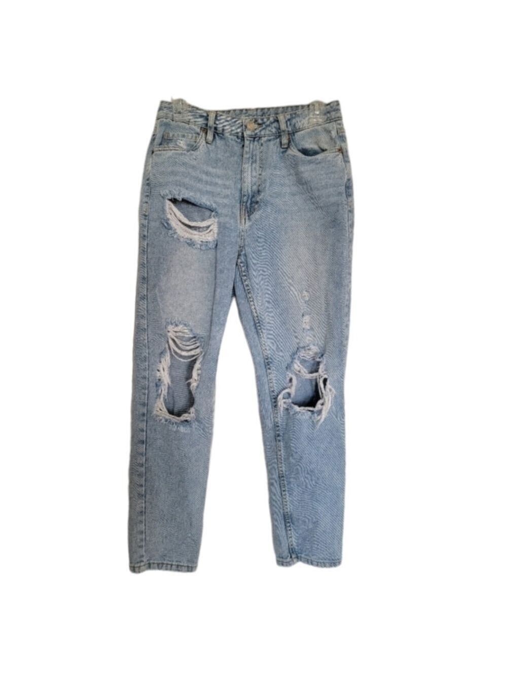 Aero Premium Air High Rise Destroyed Mom Jean Aeropostale